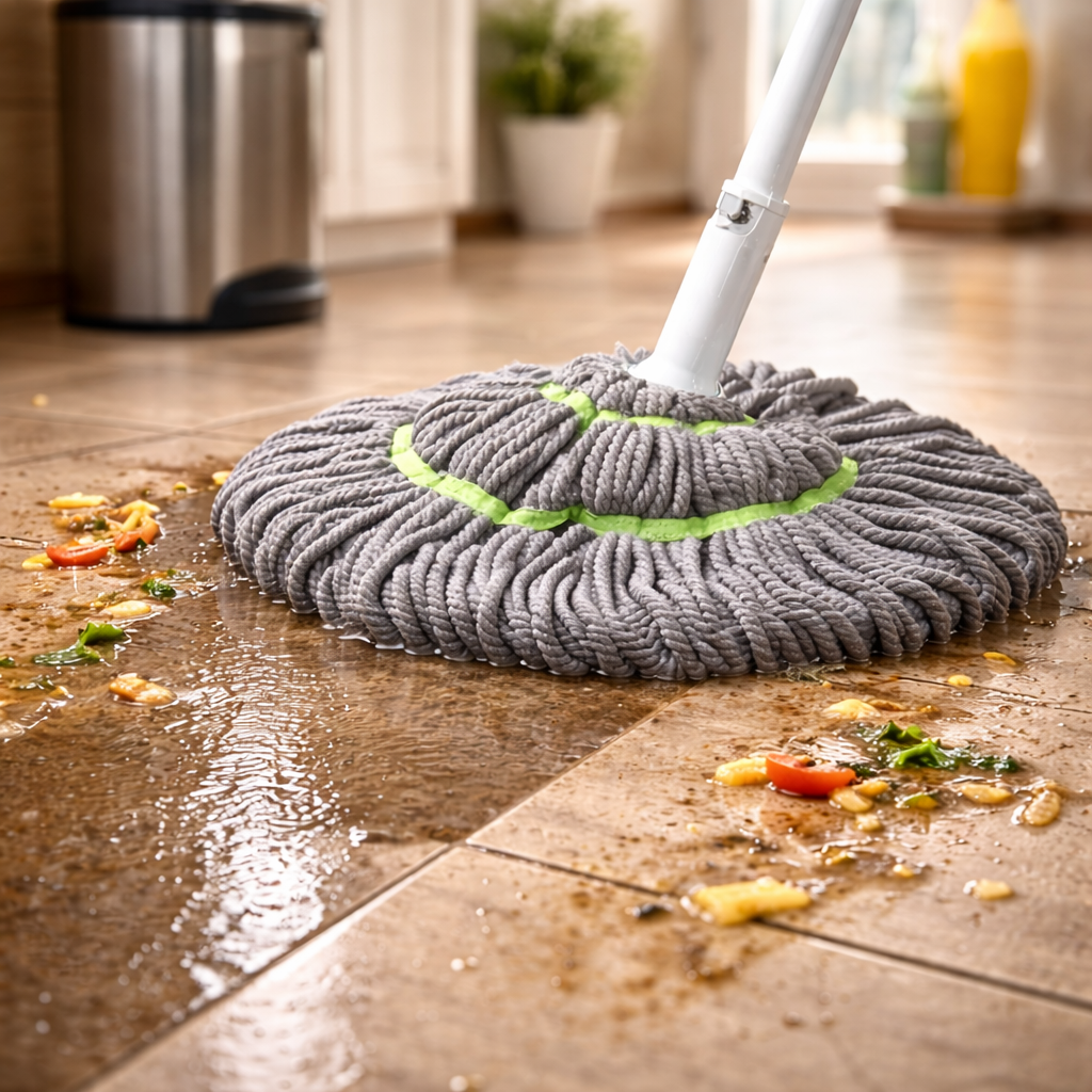 Trapero Autoescurrible: Limpieza profunda, manos secas, cómodo y versátil